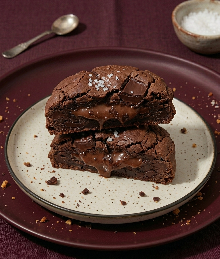 double chocolate cookie