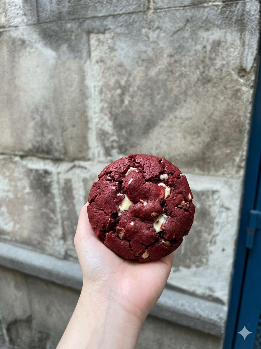 red velvet cookie
